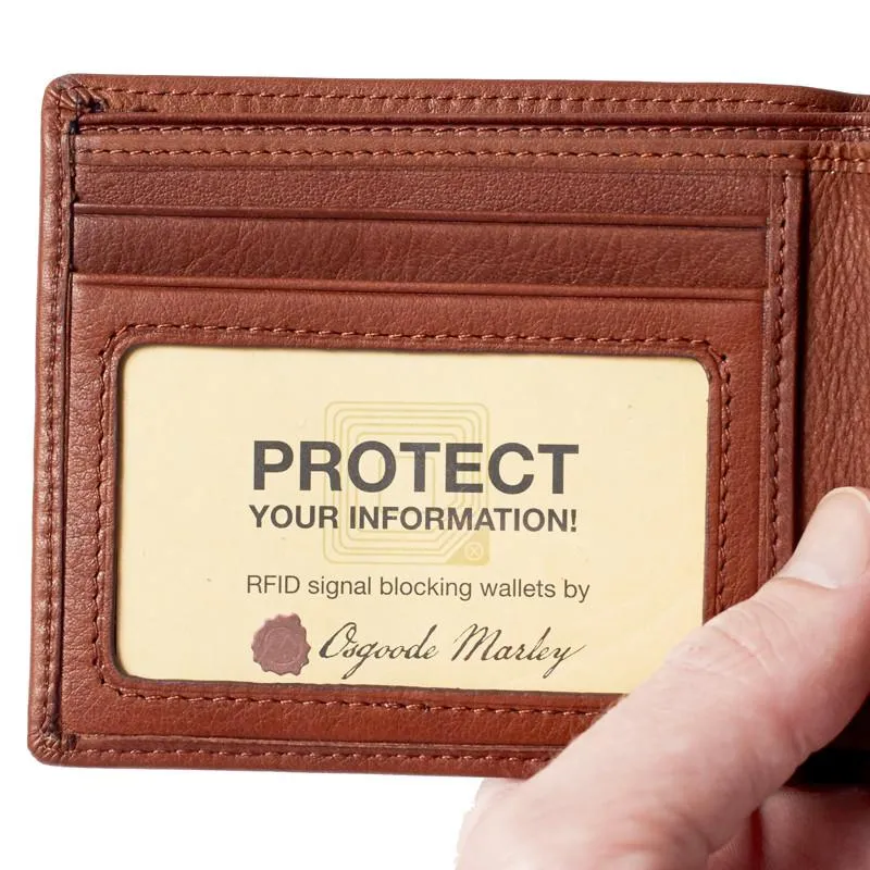 Osgoode Marley Leather Thin-Fold RFID Blocking Wallet