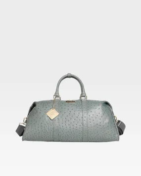 Ostrich Duffle Bag in Grey