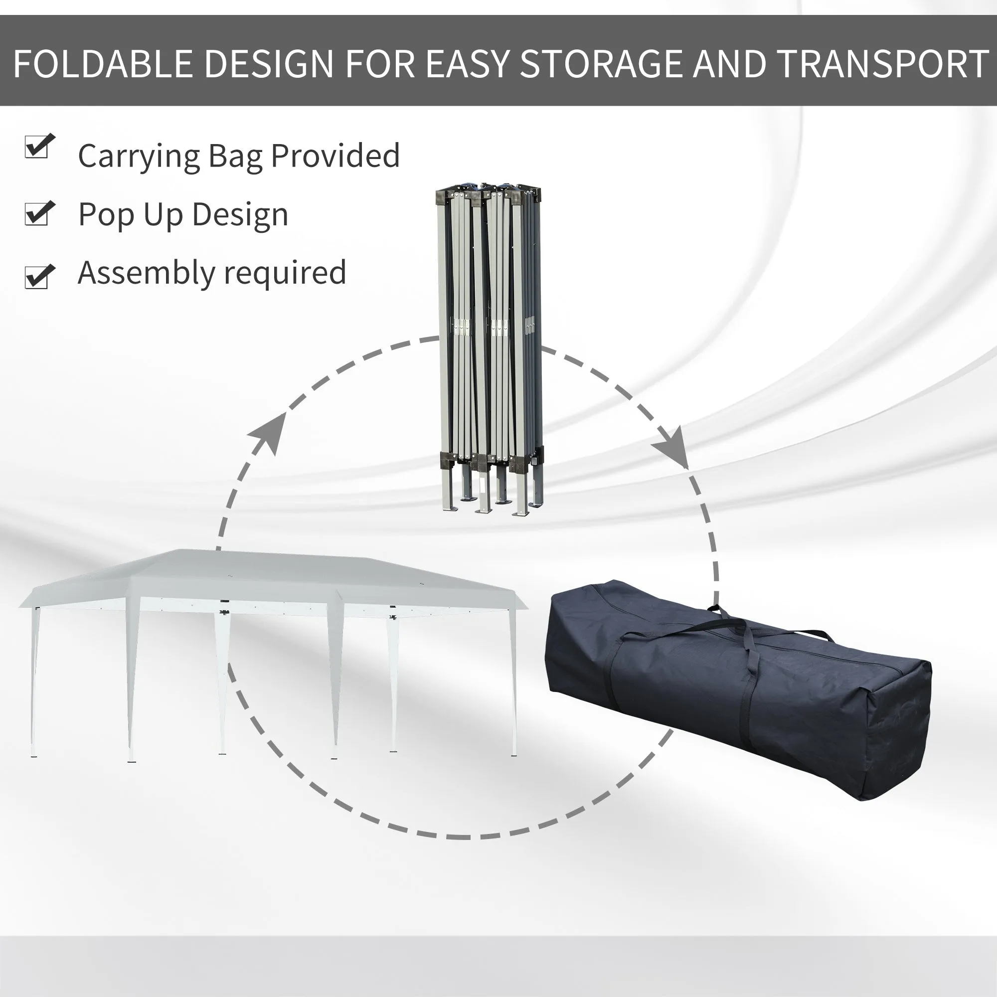 Outsunny Foldable Gazebo