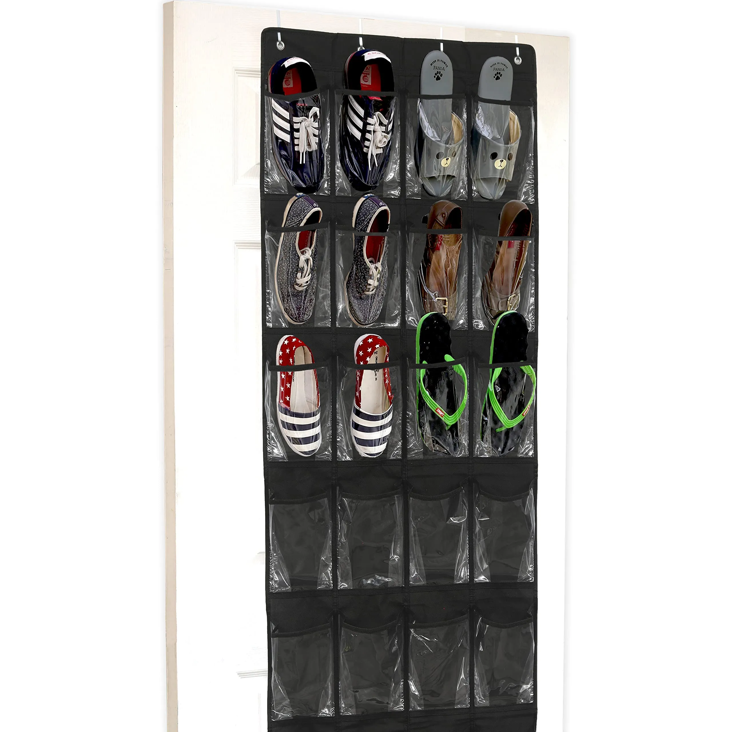 Over The Door Shoe Organizer (24 Pockets, 64*19 in)