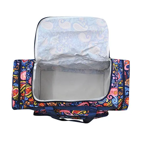 Paisley Whirl NGIL Canvas 23" Duffle Bag