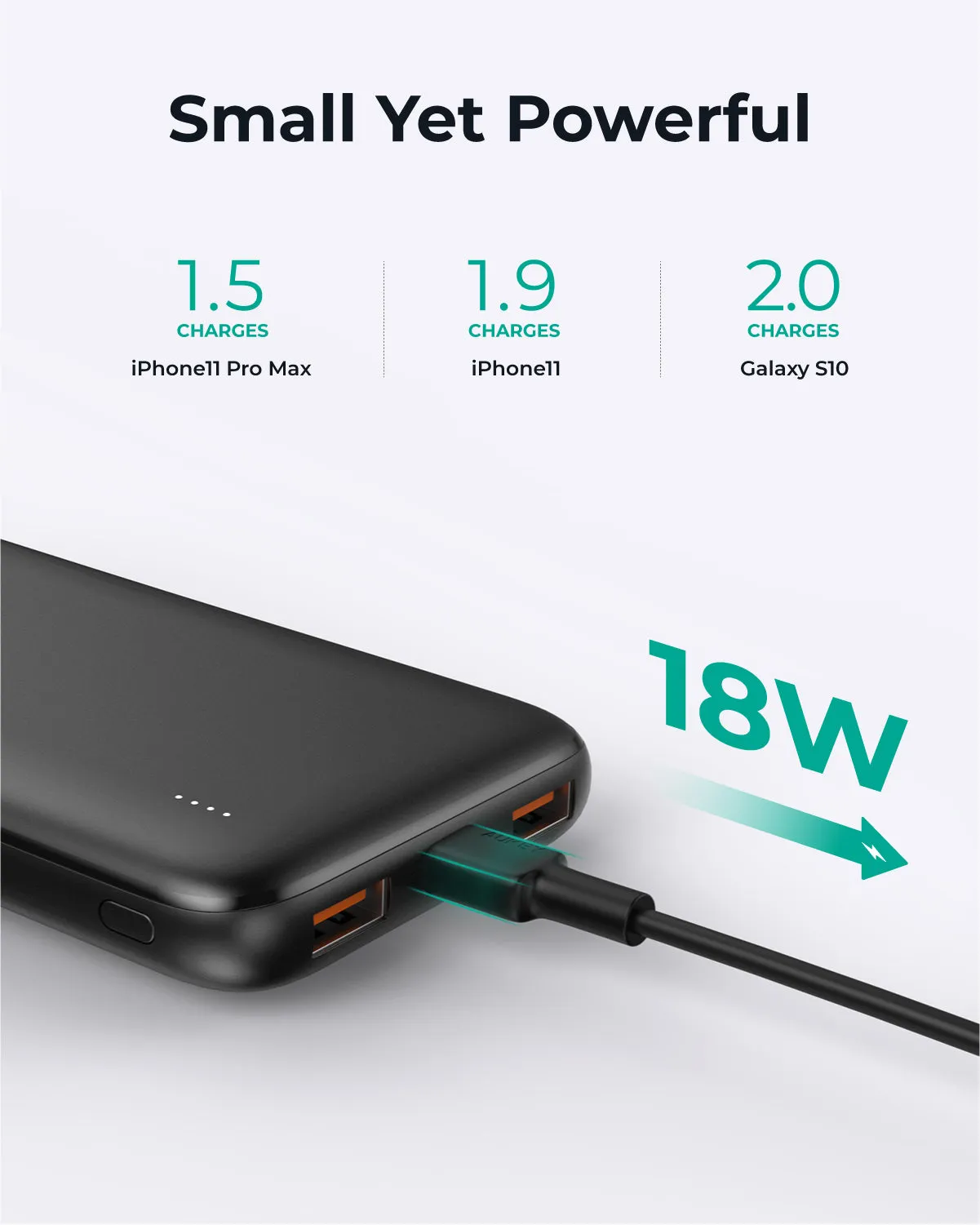 PB-N73 / PB-N73S 10,000mAh 12W / 18W Ultra Thin Portable Charger 3-Port USB-C PD  Fast Charge