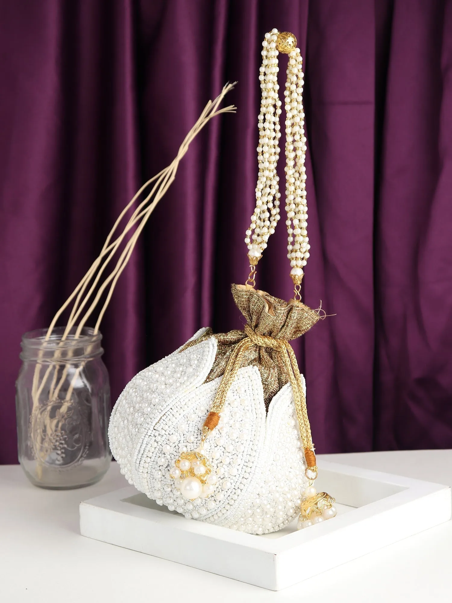 Pearl Potli bag