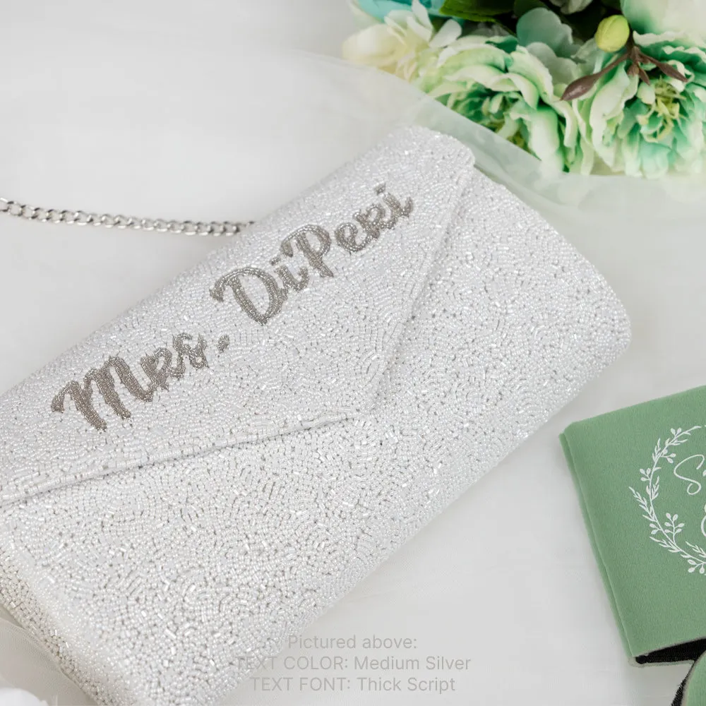 Personalized Bridal Envelop Clutch Bag (ENV)