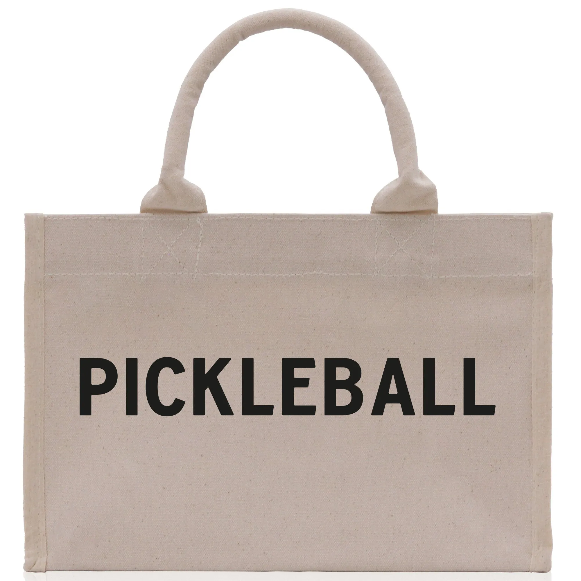 Pickleball Cotton Canvas Tote Bag Pickleball Party Favors Pickleball Player Gift Bag Pickleball Lovers Gift Bag Pickleball Gift Idea