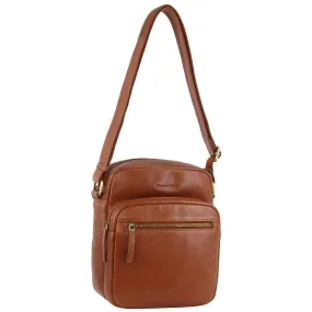 Pierre Cardin Men's Leather Crossbody Bag PC3402