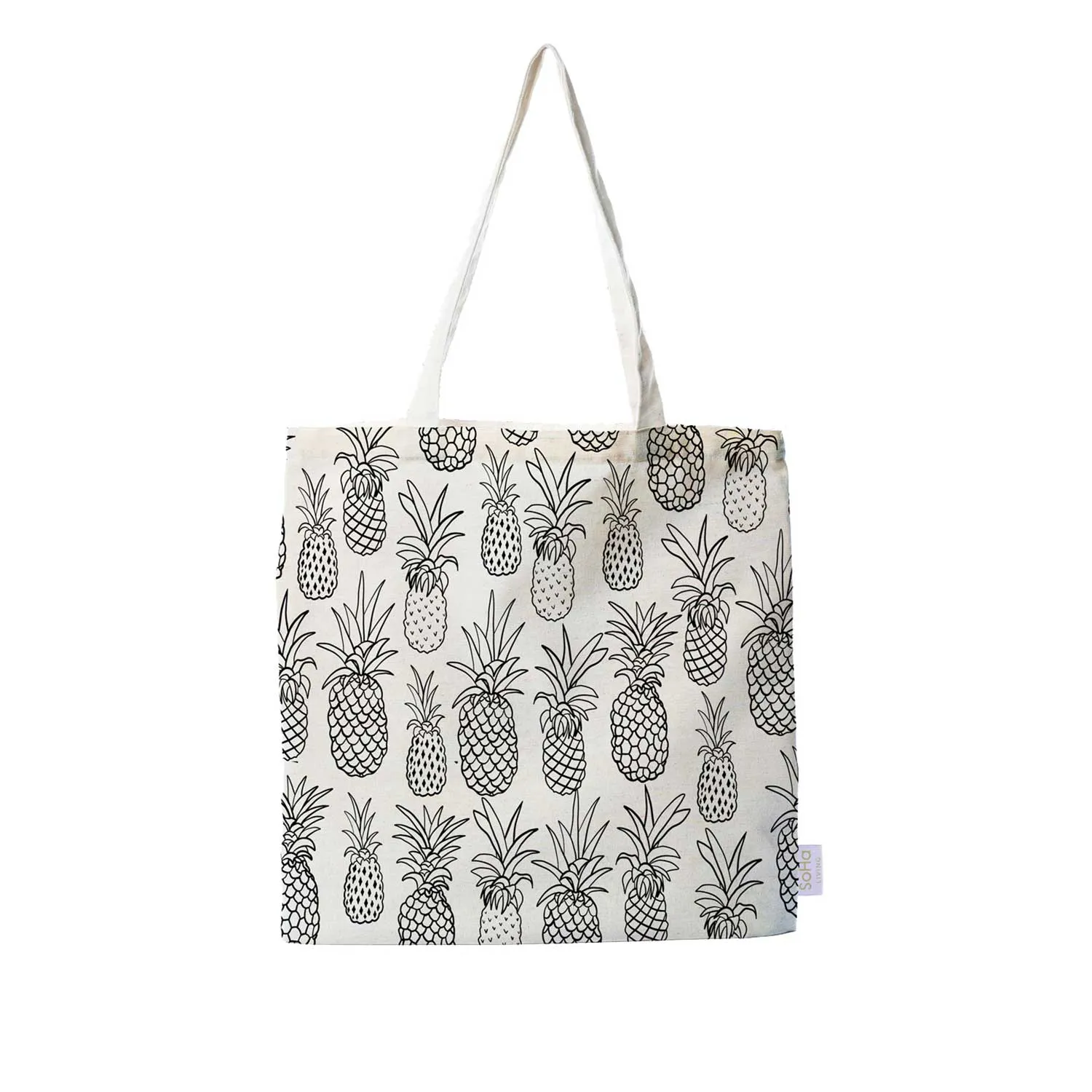 Pineapple Outline Tote