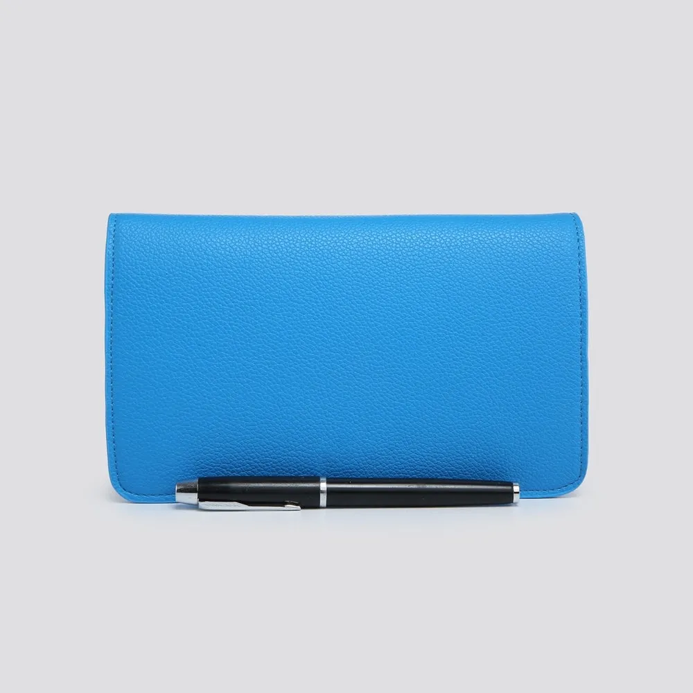 Plain Purse - Electric Blue