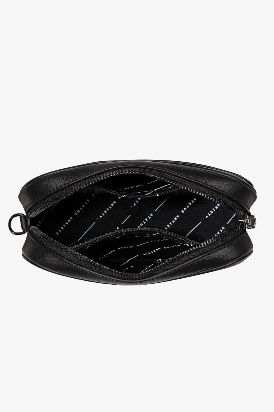 Plunder Cross Body Black Bag