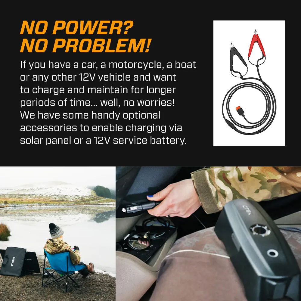 Portable Adaptive Boost Battery Charger & Power Bank - CTEK