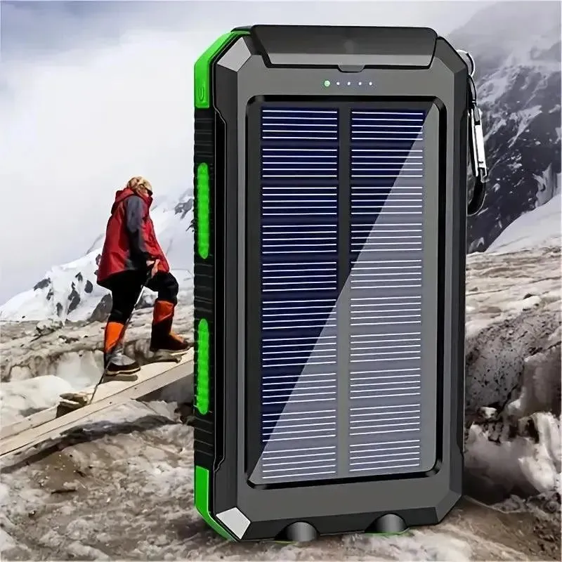 Portable Solar Energy Mobile Adventure Power Bank (7000 mAh)