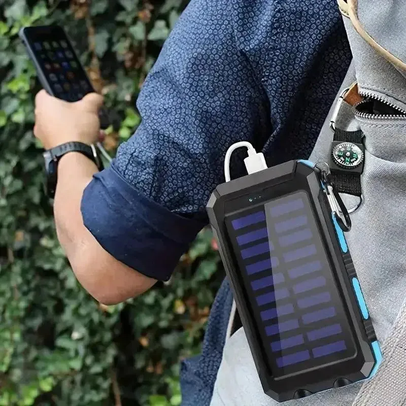 Portable Solar Energy Mobile Adventure Power Bank (7000 mAh)