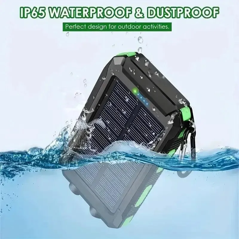 Portable Solar Energy Mobile Adventure Power Bank (7000 mAh)