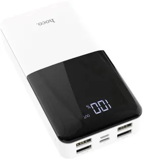 Power bank 20000mAh 4 USB Output -  hoco J42A - white