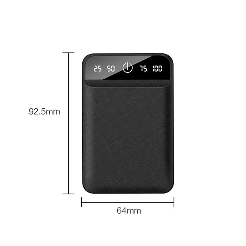 Power Bank Portable Mobile Phone Fast Charger 50000mAh Digital display USB Charging External Battery Pack for Android