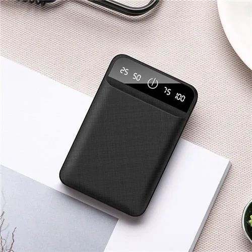 Power Bank Portable Mobile Phone Fast Charger 50000mAh Digital display USB Charging External Battery Pack for Android