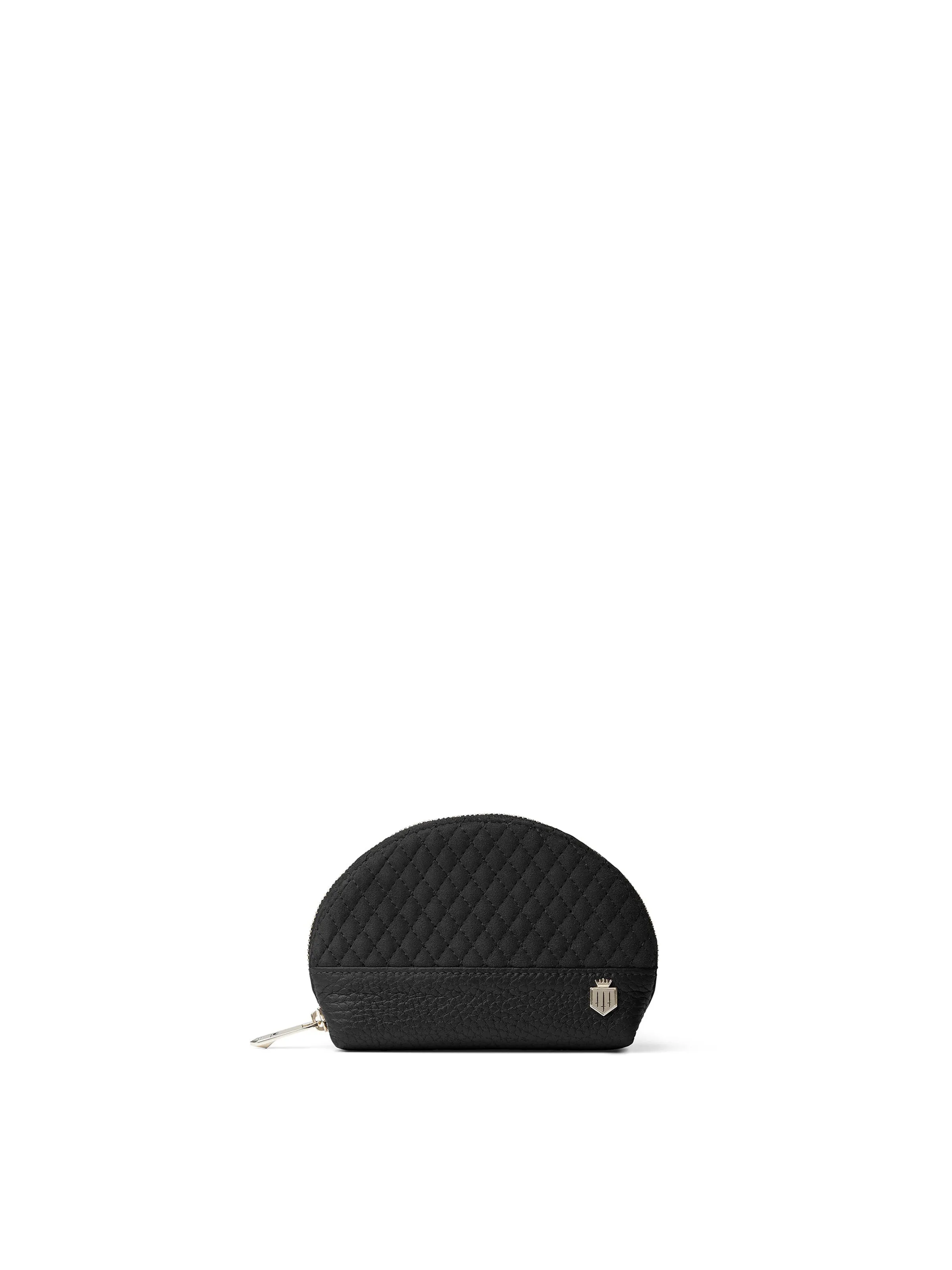 Quilted Chiltern Coin Purse - Black