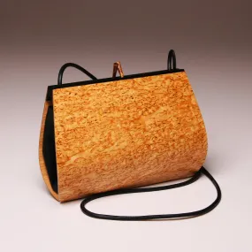 "Calliandra" Medium Handbag - Single Strap - Karelian Birch Burl *SOLD OUT*  (Not Currently Available)