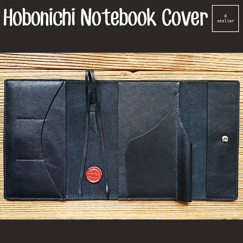 R.atelier Hobonichi Techo A5 Cousin Leather Trifold Notebook Folio Cover