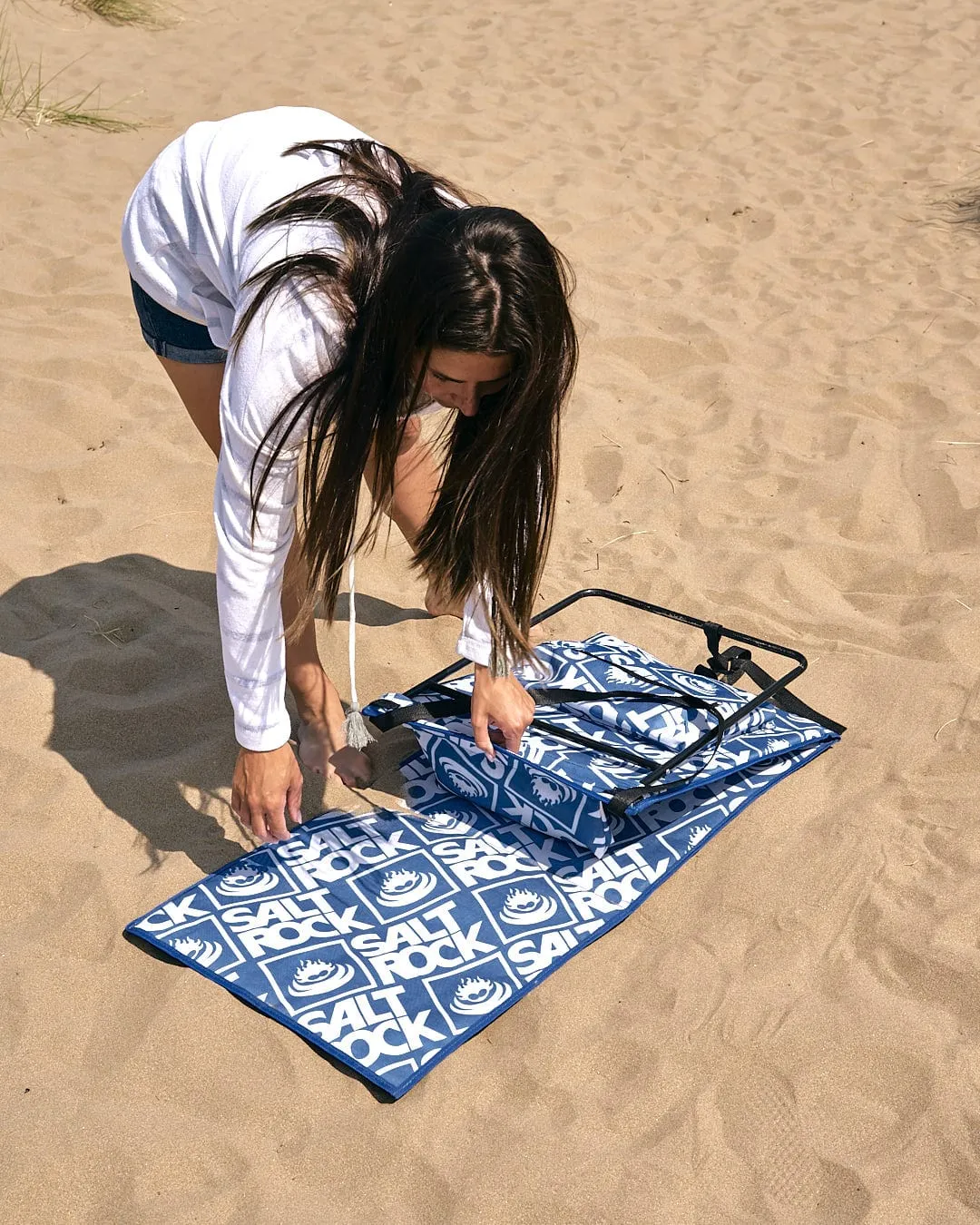 Relax - Beach Mat - Blue