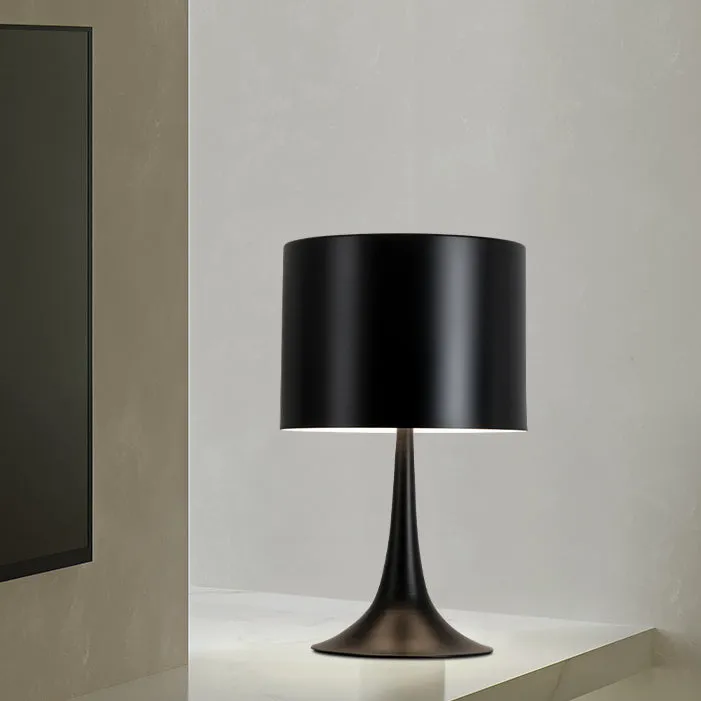 Replica Spun Light Drum Table Lamp