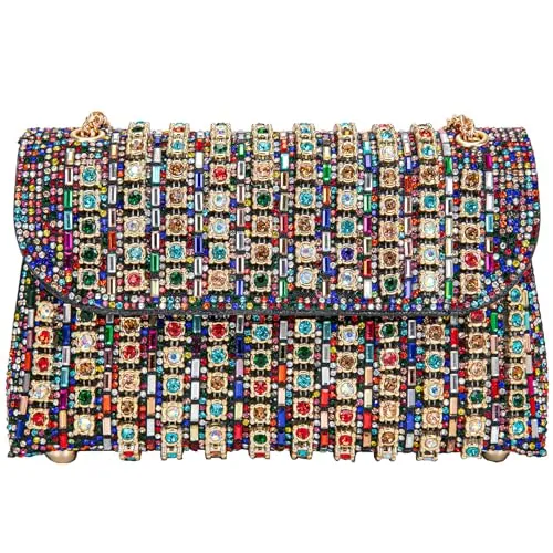 Rhinestone Purse Crystal Evening Clutch