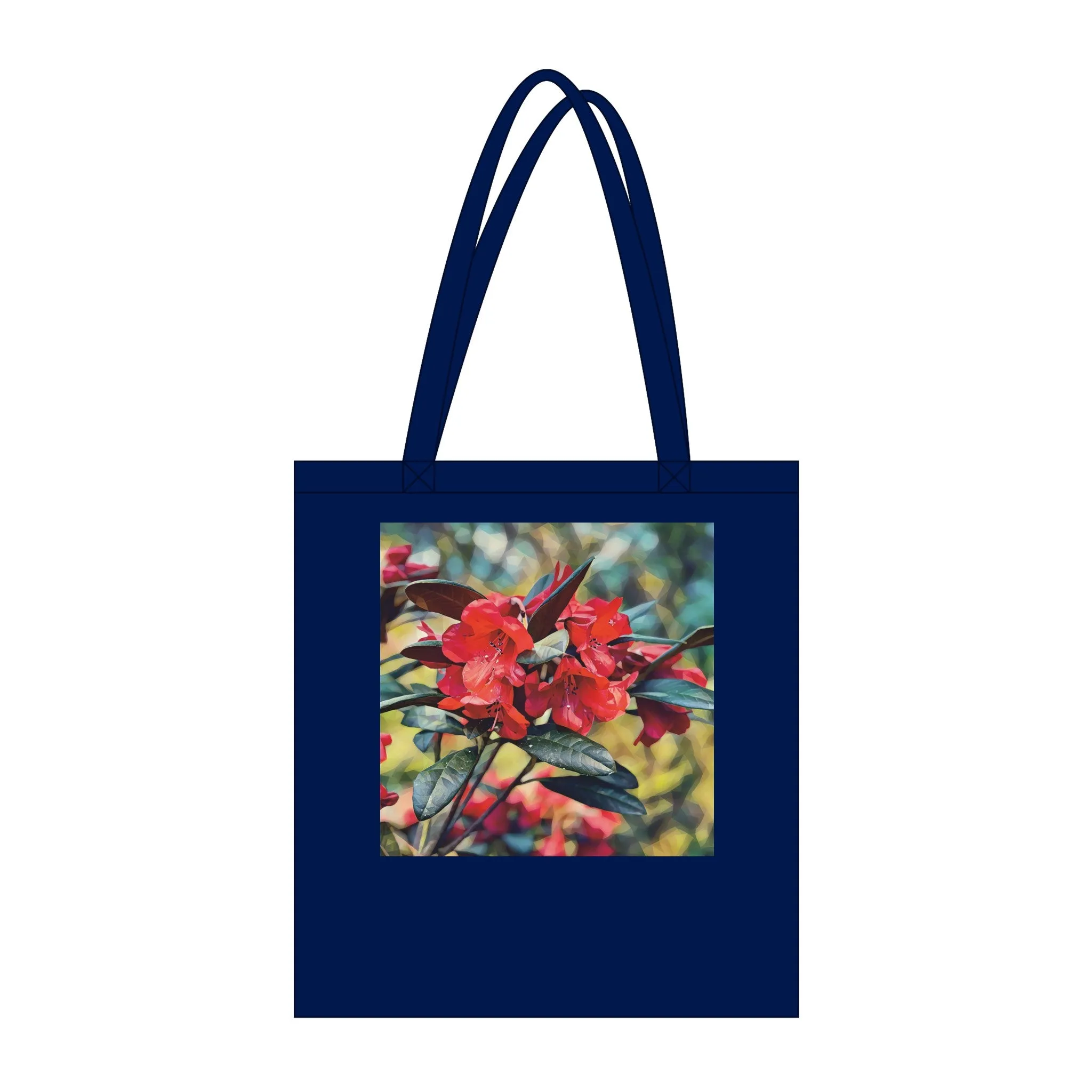 Rhododendron Organic Long Handles Tote Bag | SOL'S Stockholm 04091