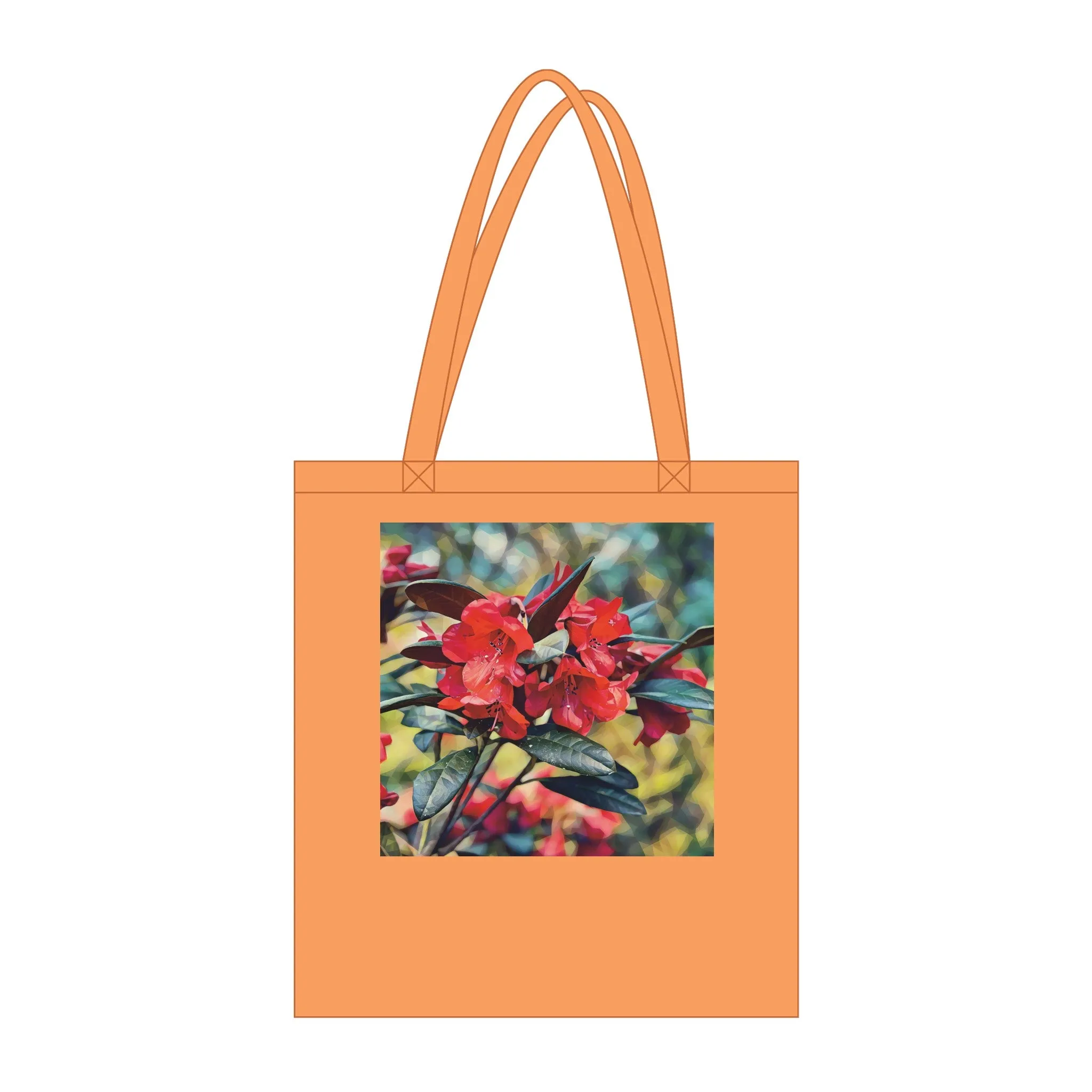 Rhododendron Organic Long Handles Tote Bag | SOL'S Stockholm 04091