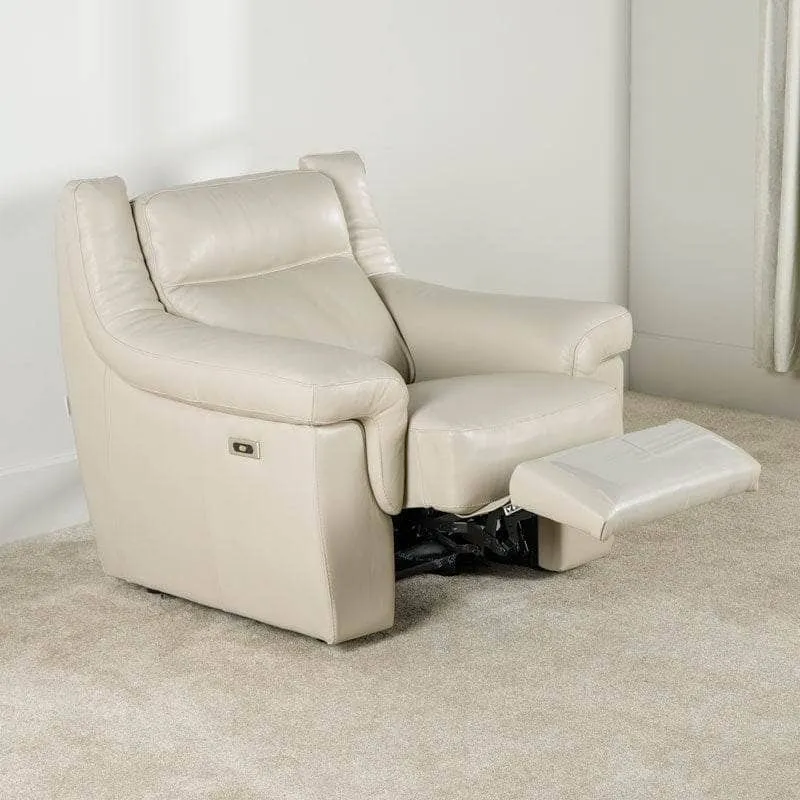 Rimini Power Armchair - Cream