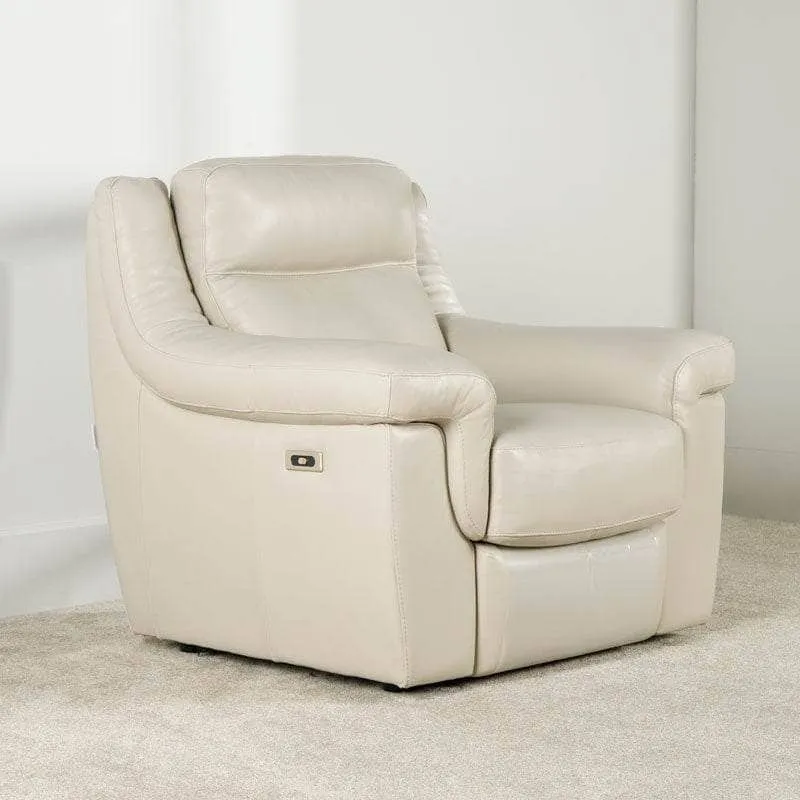 Rimini Power Armchair - Cream