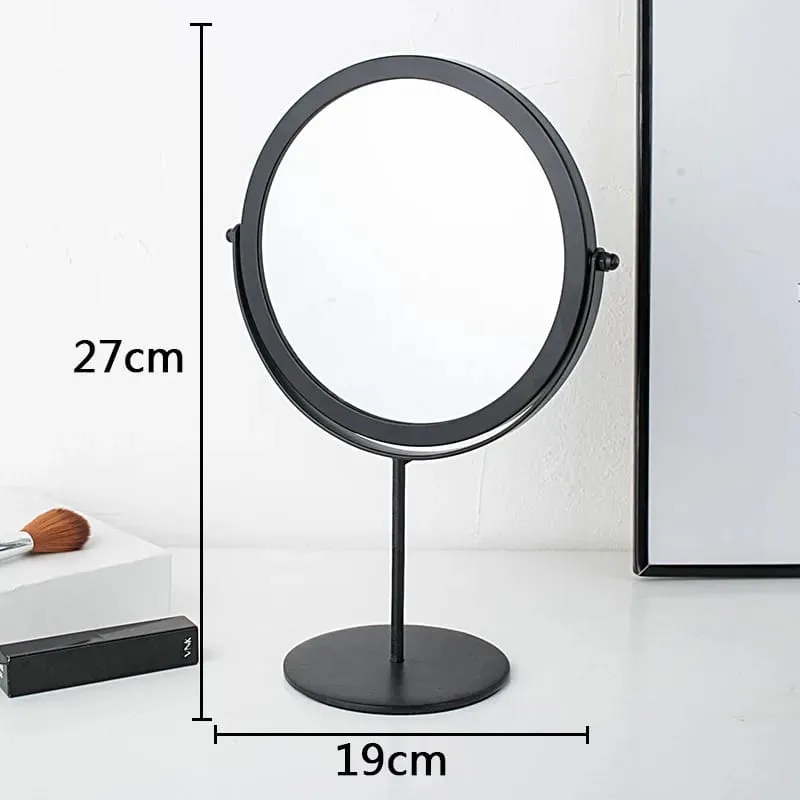 Rotatable Black Vanity Mirror-(5508)Round(SA2405-160)