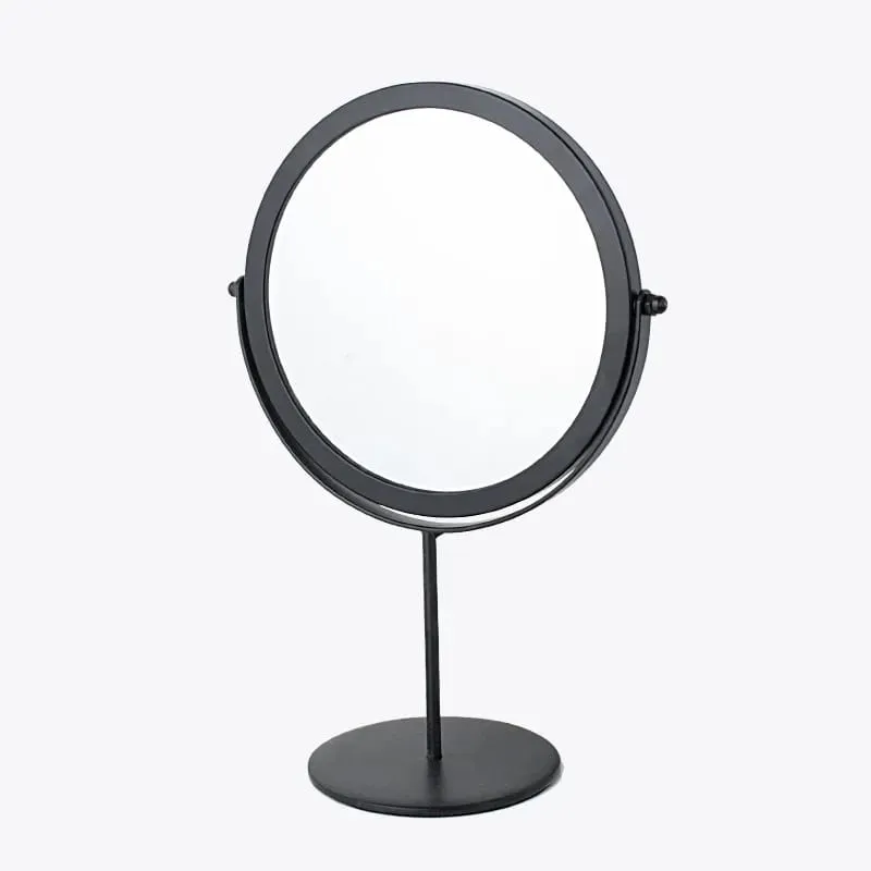 Rotatable Black Vanity Mirror-(5508)Round(SA2405-160)