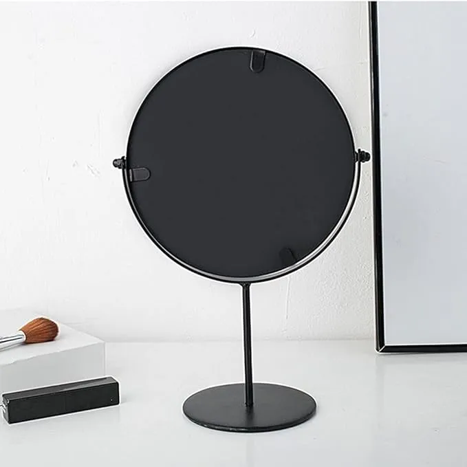 Rotatable Black Vanity Mirror-(5508)Round(SA2405-160)