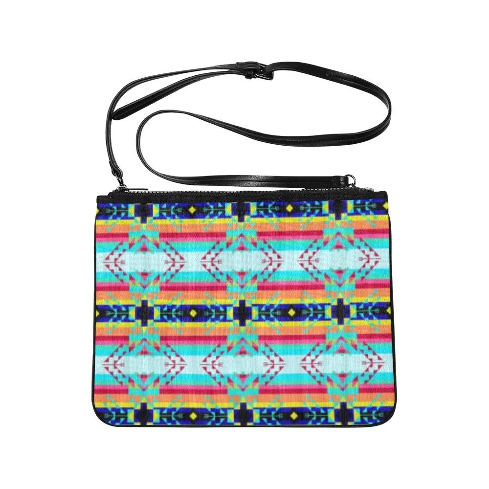 Sacred Spring Slim Clutch Bag