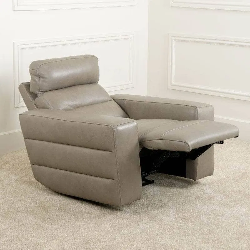 Salerno Power Armchair - Taupe