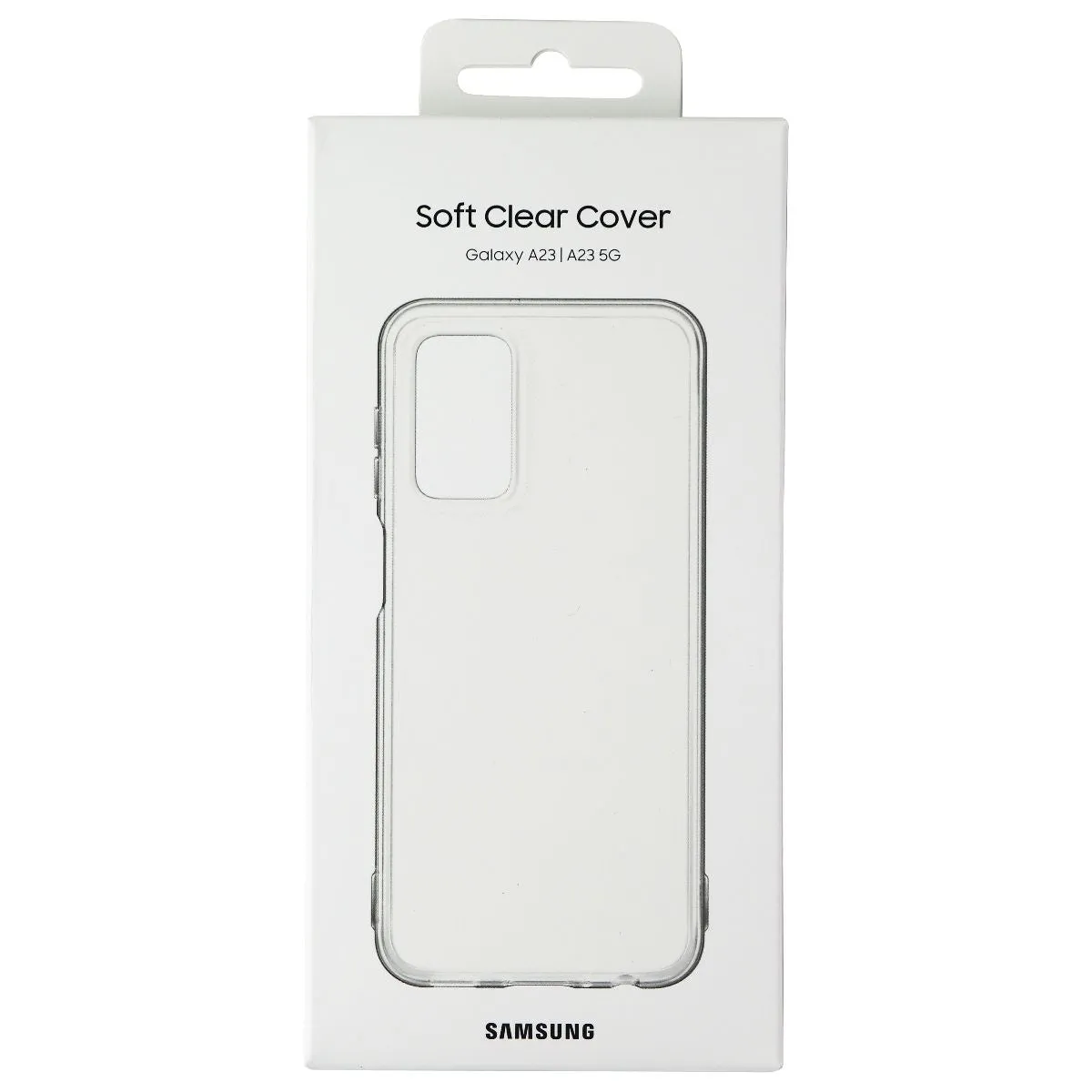 Samsung Soft Clear Cover for Samsung Galaxy A23 and A23 5G - Clear