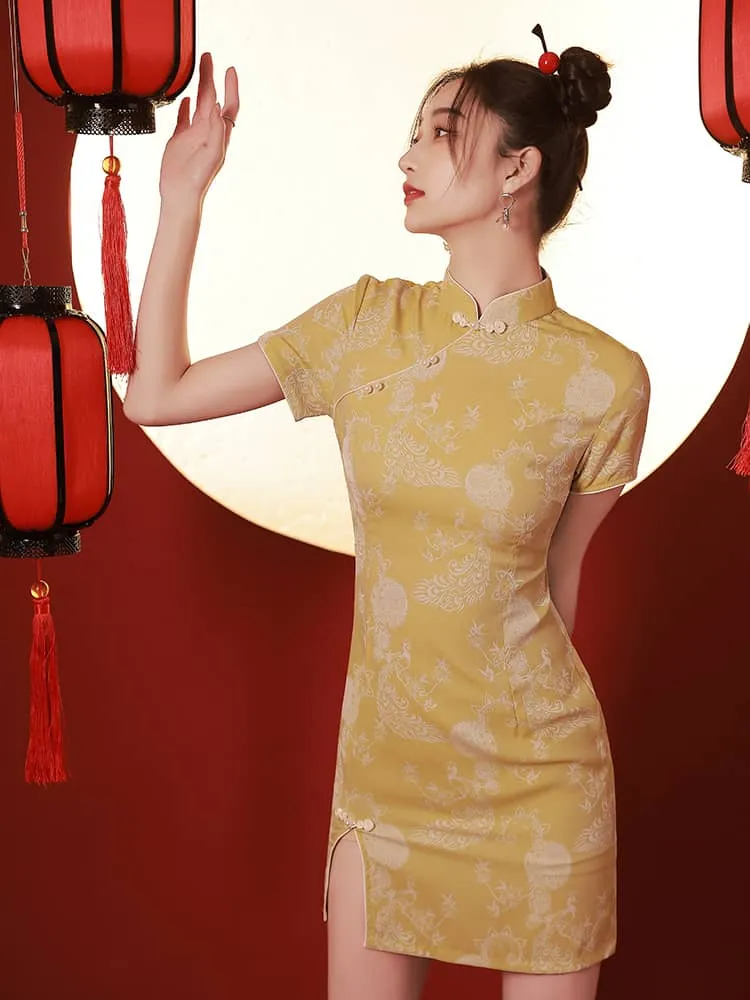 Sexy Short Qipao Dress