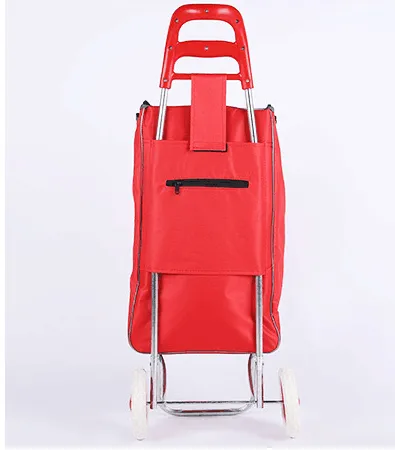 Shopping Trolley with foldable fabric bag (Print Company Logo)