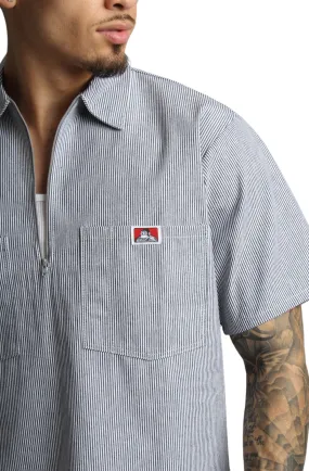 Short Sleeve ½ Zip Work Shirt