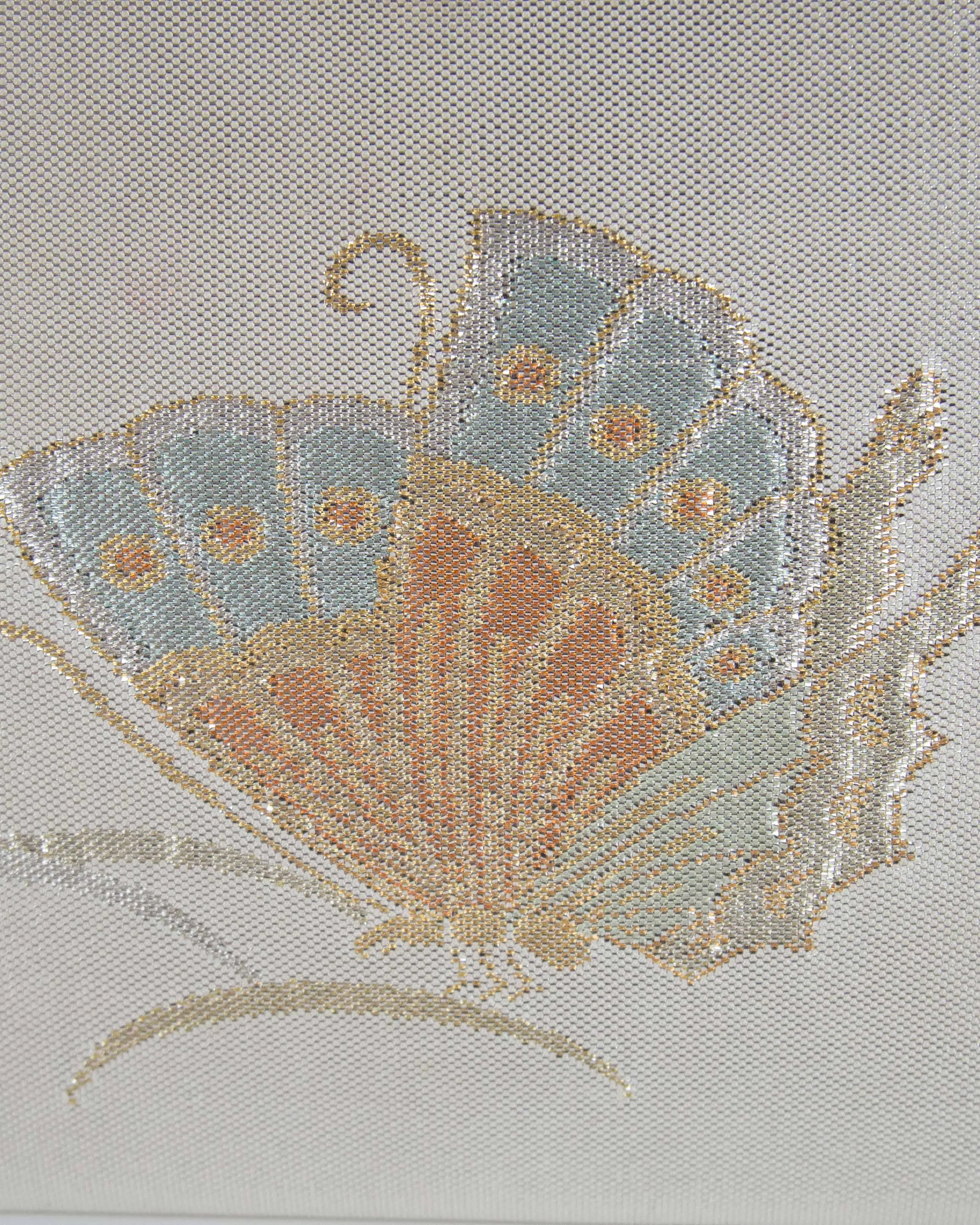 Silk Brocade Butterfly Frame Bag