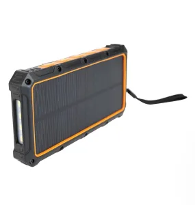 Solar Power Bank & Flashlight