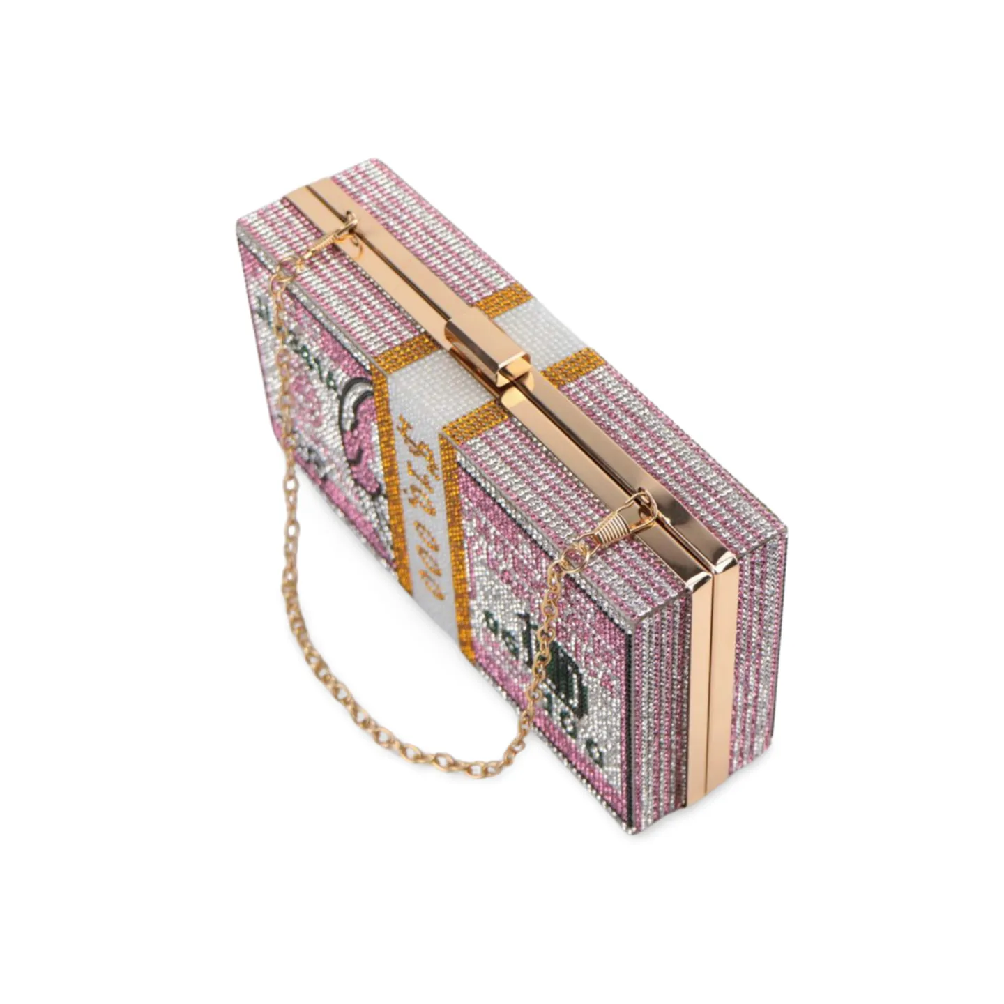 Sparkling Dollar Cash Clutch Bag | Unique Party Purse