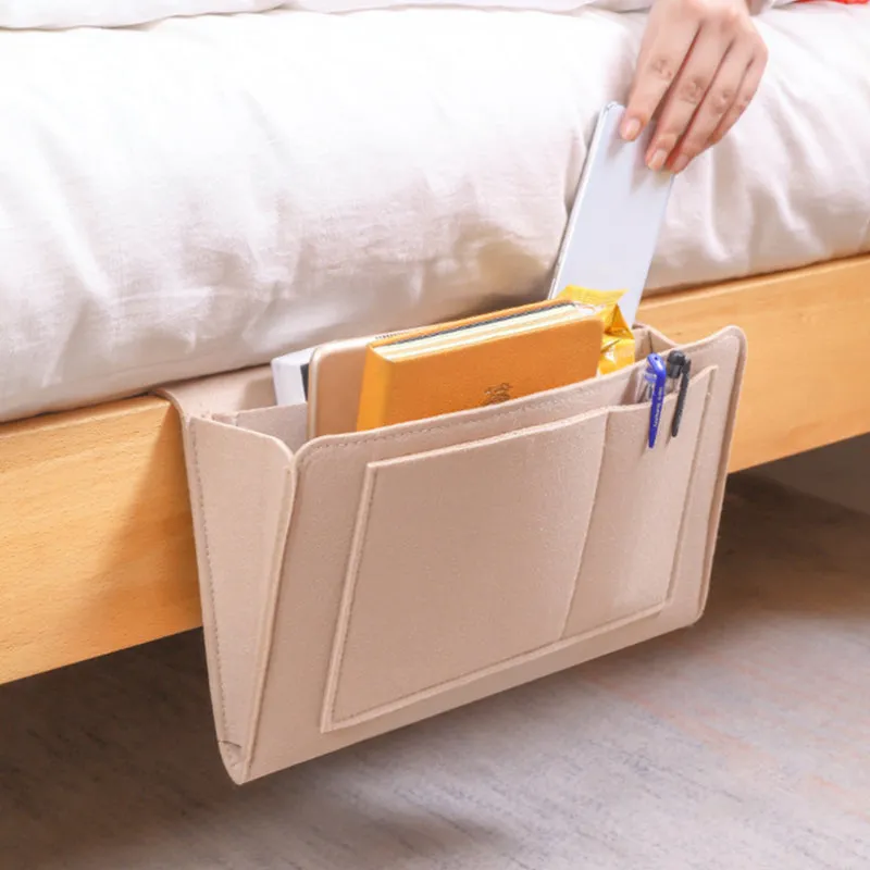 Stylish Hanging Bedside Storage Bag  Essential DormHome Accessory