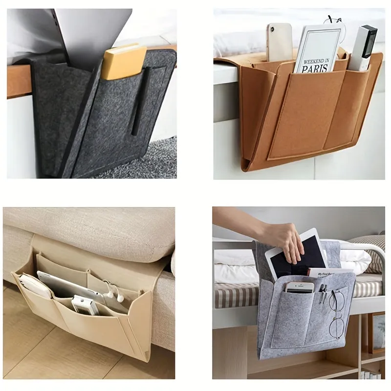 Stylish Hanging Bedside Storage Bag  Essential DormHome Accessory