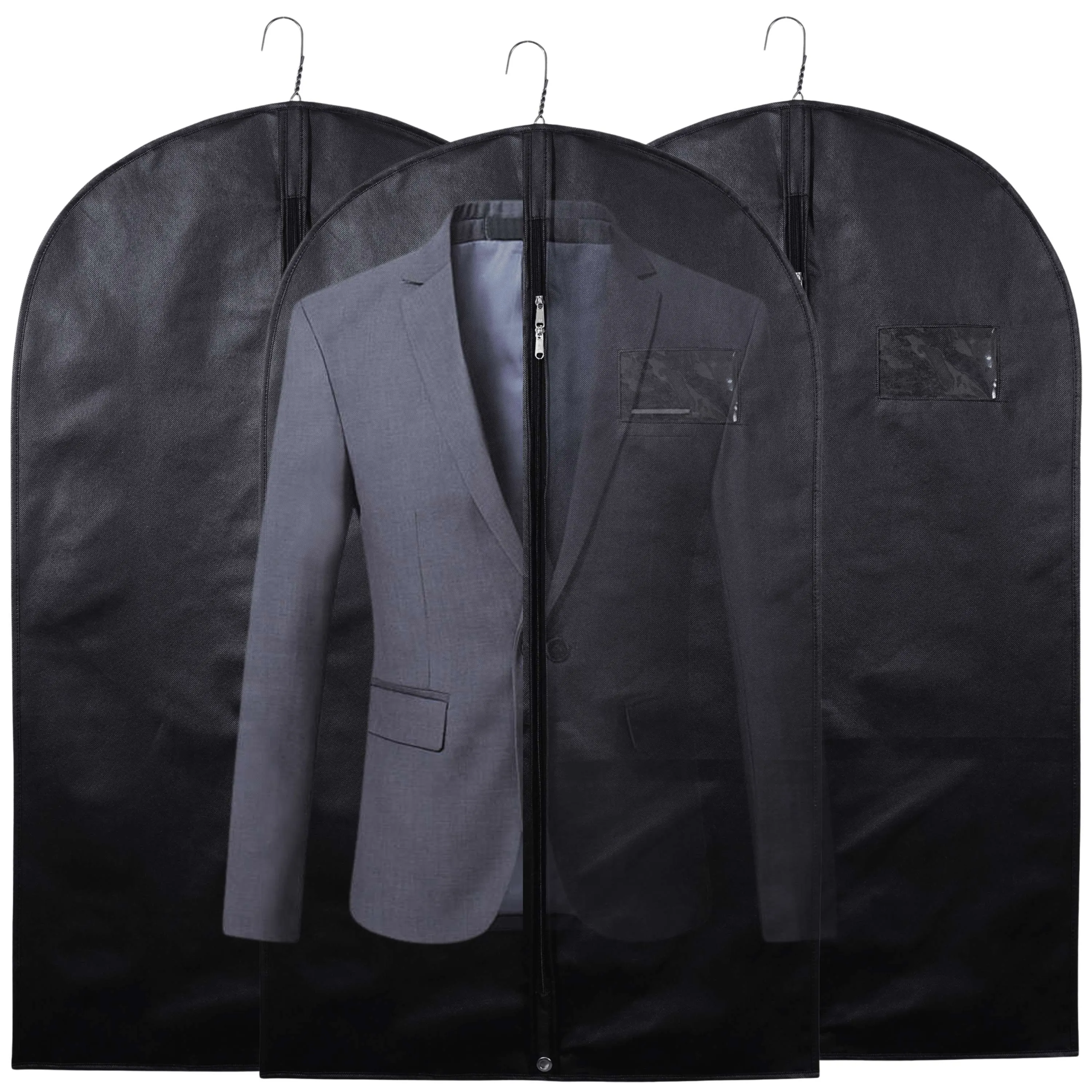 Suit Coat Cover - 40" Black