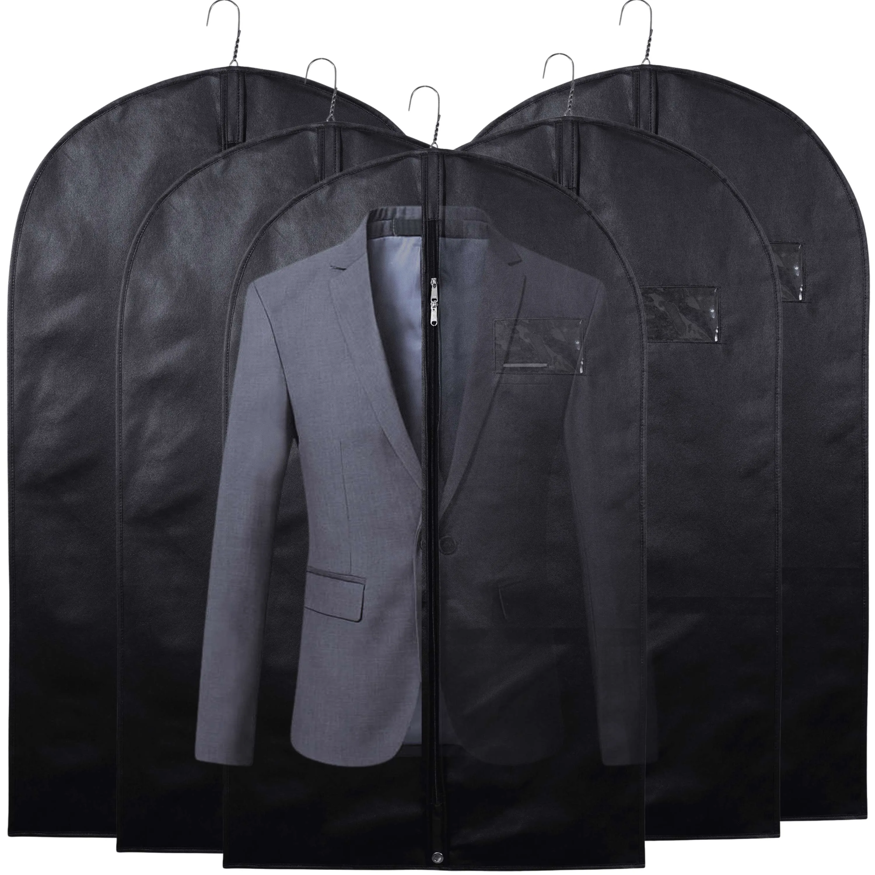 Suit Coat Cover - 40" Black