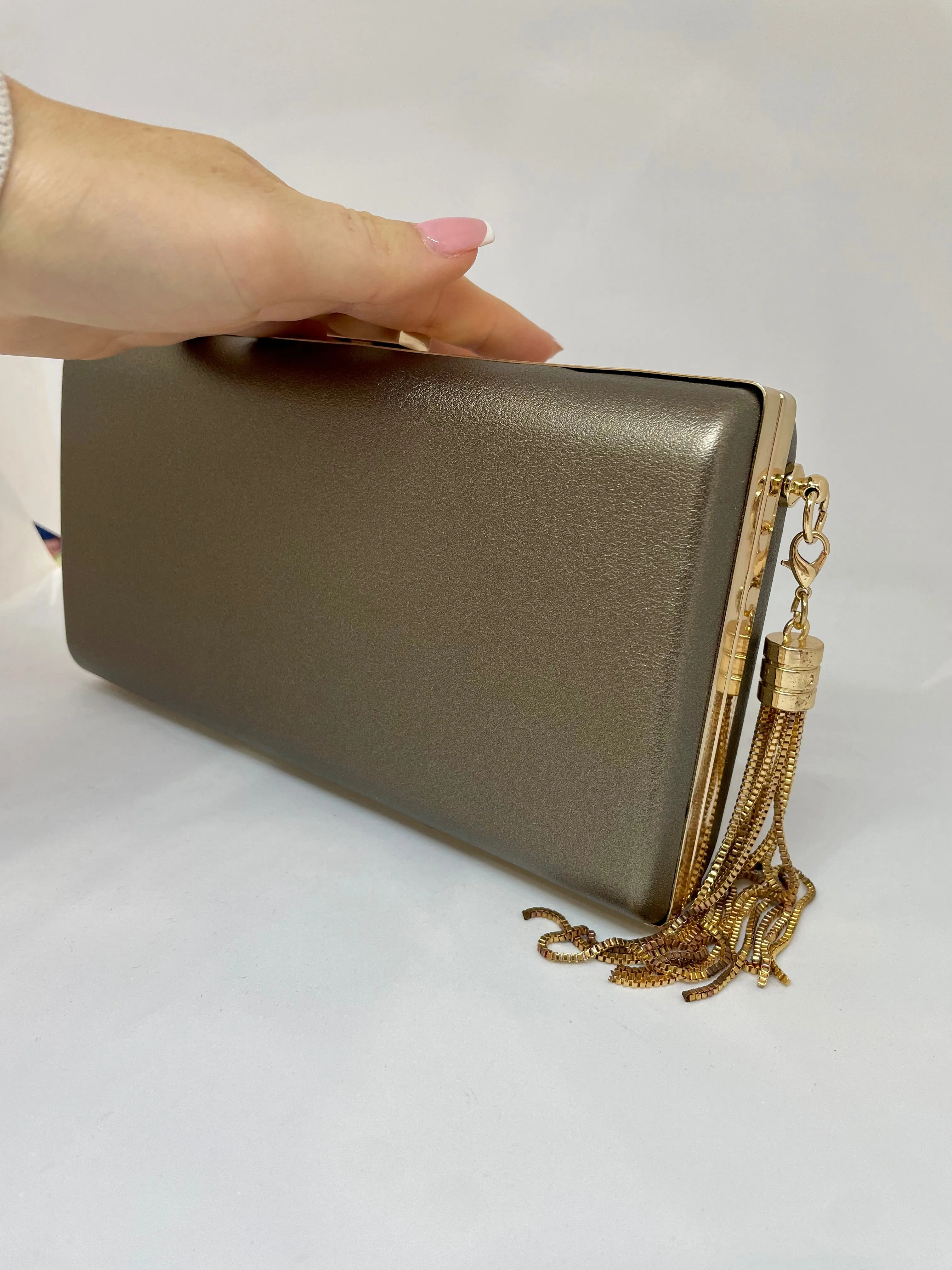 Suzi Clutch - Bronze