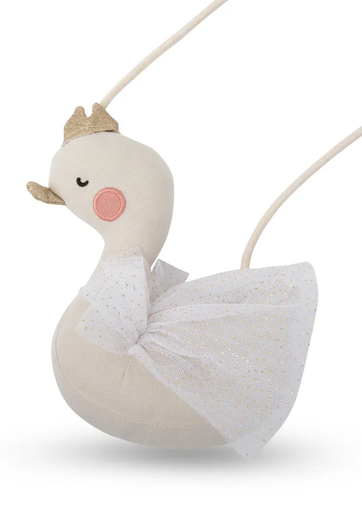 Swan Susie Purse - Cream