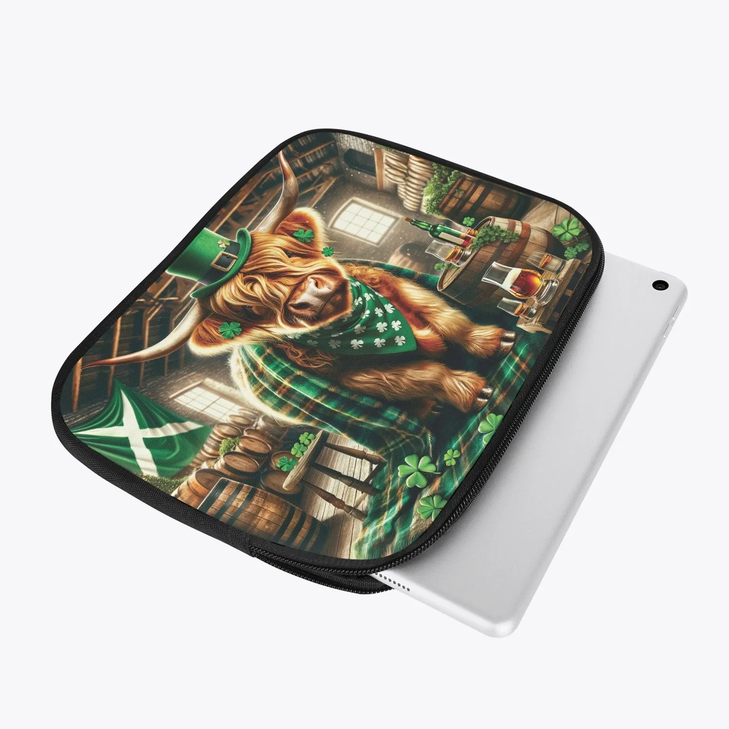 Tablet Sleeve - Highland Cow, awd-662