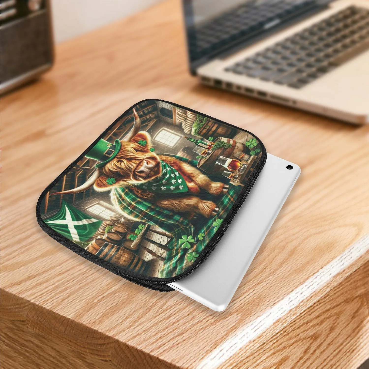 Tablet Sleeve - Highland Cow, awd-662